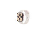 Apple Watch SE GPS + Cellular 44mm - Starlight Aluminium Case with Starlight Sport Band - M/L