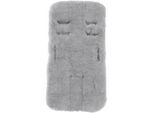 Jimmylee Kinderwageneinlage , Grau , Textil , 33.5x73 cm , Reach, Oeko-Tex® Standard 100 , pflegeleicht, Gurtschlitze, schadstofffrei , Baby On Tour, Kinderwagen, Kinderwagenzubehör, Sonstiges Kinderwagenzubehör