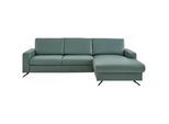 Beldomo Premium Ecksofa , Opal , Leder , Echtleder , Rindleder , Ottomane rechts, L-Form , 267x165 cm , Goldenes M , Typenauswahl, Bettkasten erhältlich, Fußauswahl, Lederauswahl, Stoffauswahl, planbar, Armteilvarianten, Sitzqualitäten, seitenverkehrt erhältlich, Bettfunktion erhältlich, Hocker erhältlich, Rückenfutter, Armteil links, Armteil rechts , Wohnzimmer, Sofas & Couches, Wohnlandschaften,