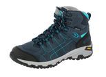 Outdoorschuh BRÜTTING "Outdoorschuh Mount Shasta High", Damen, Gr. 38, blau, Synthetik, Schuhe Outdoorschuh