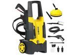 Lavor Dive Plus 135 - Kaltwasser Hochdruckreiniger + Schrubber und Hydrobürste - Max 135 bar - 390 l/h