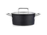 Fissler Kochtopf , Schwarz , Metall , 2,7 l , backofengeeignet, kratzfest , Kochgeschirr, Töpfe, Kochtöpfe