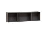 Dieter Knoll Badezimmerregal , Grau , Holzwerkstoff , 70x20x17 cm , Made in Germany , hängend, in verschiedenen Holzdekoren erhältlich , Badezimmer, Badezimmerregale, Badregale