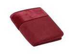 Vossen Handtuch , Rot , Textil , Uni , 50x100 cm , Made in Austria, Oeko-Tex® Standard 100 , saugfähig, Aufhängeschlaufe, angenehm weich, hochwertige Qualität, Bordüre, schadstoffgeprüft , Heimtextilien, Badtextilien, Handtücher