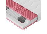 Boxxx Taschenfederkernmatratze , Weiß , Textil , H2 + H3 , rechteckig , 180x200 cm , Oeko-Tex® Standard 100 , Härtegradauswahl, Bezug abnehmbar/waschbar, für Hausstauballergiker geeignet, Tragegriffe, atmungsaktiv, alternative Größen erhältlich , Schlafzimmer, Matratzen, Federkernmatratzen