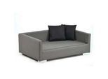 Xxxl Hundesofa Lucky 21716102 , Grau, Schwarz , Textil , Lederoptik , Füllung: Fleece , rechteckig , 40x20x70 cm , pflegeleicht, Bezug abnehmbar und waschbar, kratzfest , Freizeit & Co, Tierbedarf, Hundesofa