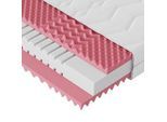 Boxxx Kaltschaummatratze , Weiß , Textil , H2 + H3 , rechteckig , 160x200 cm , Oeko-Tex® Standard 100 , Härtegradauswahl, Bezug abnehmbar/waschbar, für Hausstauballergiker geeignet, Tragegriffe, atmungsaktiv, alternative Größen erhältlich , Schlafzimmer, Matratzen, Kaltschaummatratzen