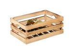 Kesper Dekokiste , Kieferfarben , Holz , Kiefer , 1 Fächer , 58.5x24x39 cm , Fsc , Ordnen & Aufbewahren, Deko-& Aufbewahrungsboxen, Holzkisten