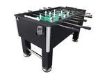 Ambia Garden TISCHFUßBALL , Schwarz , Holz , 70x88x139 cm , Ce , Getränkehalter, seitlicher Balleinwurf, Balleinwurf auf beiden Spielerseiten, verstellbare Füße , Freizeit & Co, Spieltische, Tischfußball & Co