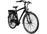 Xxxl Elektrofahrrad , Schwarz , Metall , male , Display mit Led, Beleuchtung vorne und hinten, Antirutschpedale, Rücklicht, Seitenständer , Freizeit & Co, E-Mobilität, E-Bikes