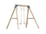 Ambia Garden Schaukel , Braun , Holz, Metall , Zeder , 224x208x186 cm , EN 71, CE, FSC 100% , höhenverstellbar, einfache Handhabung und Montage , Freizeit & Co, Gartenspielzeug, Schaukeln