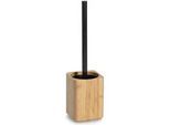 Zeller Present Wc-Bürstenkombination , Naturfarben , Kunststoff , Bambus , 10x10x36 cm , Badezimmer, WC Ausstattung, WC-Bürsten