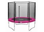 Salta Trampolin Salta Combo 587P , Schwarz, Pink , Metall, Kunststoff , rund , Freizeit & Co, Gartenspielzeug, Hüpfburgen & Trampoline