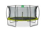 Exit Toys Trampolin , Grün , Metall, Kunststoff , rund , 269 cm , EN 71, Ce , Freizeit & Co, Gartenspielzeug, Hüpfburgen & Trampoline