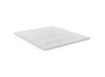 Irisette Topper , Weiß , Textil , H2 , Füllung: Kaltschaum , 120x200 cm , Reach, DIN EN ISO 14001, DIN EN ISO 9001, Oeko-Tex® Standard 100 , Bezug abnehmbar/waschbar, Ober- und Unterseite versteppt, wendbar, atmungsaktiv, alternative Größen erhältlich , Schlafzimmer, Matratzen