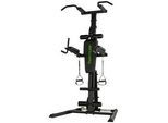 Xxxl Kraftstation , Schwarz , Holz, Kunststoff, Metall , 124x218x123 cm , Freizeit & Co, Sport & Fitness, Krafttraining