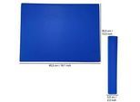 Xxxl Yogamatte , Blau , Kunststoff , 45.5x5.5x33.5 cm , rutschfest, einfach zu transportieren, praktisch zusammenfaltbar, platzsparend, leicht, weich, gelenkschonend , Freizeit & Co, Sport & Fitness, Fitnessgeräte & Zubehör, Weitere Fitnessgeräte