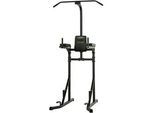 Xxxl Kraftstation , Schwarz , Holz, Metall, Kunststoff , 104x215x120 cm , Freizeit & Co, Sport & Fitness, Krafttraining