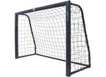 Ambia Garden FUßBALLTOR , Anthrazit , Metall, Kunststoff , 60x120x180 cm , EN 71, Ce , Freizeit & Co, Sport & Fitness, Fußballtore