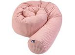 Zöllner Nestchenschlange , Terracotta, Altrosa , Textil , Uni , Füllung: Faserbällchen , 14x180 cm , Made in Germany, Textiles Vertrauen - Oeko-Tex® , Schlafen, Babybettausstattung, Babynestchen & Nestchenschlangen