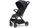 Osann Buggy , Schwarz , Textil , 51x105x84.5 cm , EN 1888, UV 50+ , Federung, 5-Punkte-Gurt, Griff in Lederoptik, Transportsicherung, mit Tragegriff, Einhand-Faltmechanismus, Reflektorstreifen, abnehmbarer Schutzbügel , Baby on Tour, Kinderwagen, Buggys