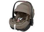 Maxi-Cosi Babyschale , Hellbraun , Kunststoff , 44x58x66 cm , ECE R 129 i-Size, AGR-geprüft , abnehmbarer und waschbarer Bezug, Flugzeugzulassung, Sonnendach, Seitenaufprallschutz, verstellbare Sitz- und Schlafpositionen, 3-Punkt-Gurt , Baby on Tour, Babyschalen, Babyschalen