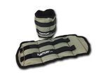 Xxxl FUßGELENKGEWICHTE , Grau, Schwarz , Kunststoff , 2-teilig , 13x3x39 cm , Freizeit & Co, Sport & Fitness, Krafttraining, Krafttraining Zubehör