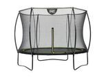 Exit Toys Trampolin Exit Silhouette Ø244 , Schwarz , Metall , rund , EN 71 , Freizeit & Co, Gartenspielzeug, Hüpfburgen & Trampoline