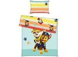 Herding Babybettwäsche PAW Patrol , Multicolor , Textil , 100x135 cm , Oeko-Tex® Made IN Green , pflegeleicht, hautfreundlich, schadstoffgeprüft, bio , Schlafen, Babybettausstattung, Babybettwäsche