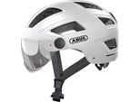 Fahrradhelm ABUS "HYBAN 2.0 ACE" Gr. M, weiß (polar weiß), Helme, M Kopfumfang: 52cm - 58cm