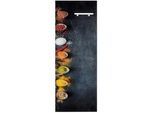 Xxxl Magnettafel , Multicolor , Glas , 30x80 cm , abwischbar, nur für Starkmagnete , Büromöbel, Bürobedarf