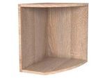 Xora Aufsatzschrank , Eichefarben , Holzwerkstoff , 30x40x38 cm , BQ - Bündnis für Qualität, Made in Germany, DIN EN ISO 9001 , Schlafzimmer, Kleiderschränke, Schrankzubehör