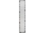 Xxxl Läufer , Grau, Silberfarben, Dunkelgrau , Textil , Bordüre , rechteckig , 67x340 cm , Oeko-Tex® Standard 100 , für Fußbodenheizung geeignet , Teppiche Und Böden, Teppiche, Teppichläufer, Läufer