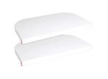 Babybay Matratzenbezug , Weiß , Textil , 57.5x6x105 cm , Schlafen, Babytextil-Kollektionen