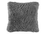Esposa Zierkissen , Anthrazit , Uni , Füllung: Polyester,Polyester , 45x45 cm , pflegeleicht , Heimtextilien, Wohntextilien, Kissen, Zierkissen