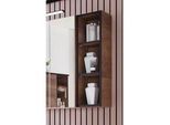 Xora Badezimmerregal , Eichefarben , Holzwerkstoff , 20x70x18.2 cm , Made in Germany , hängend , Badezimmer, Badezimmerregale, Badregale