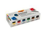 Xxxl Acrylfarbe , Blau, Braun, Gelb, Grün, Rot, Schwarz , 6-teilig , 22x5x8.5 cm , Made in Europe, Made in EU, DIN EN ISO 9001, DIN EN ISO 14001, Made in Germany, AZO-frei, ISO 9001, Lfgb, Reach, BPA-frei , lösungsmittelfrei, schadstofffrei , Dekoration, Mal- & Bastelbedarf, Acrylfarben & Pinsel