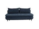 Novel Schlafsofa , Dunkelblau , Textil , Füllung: Schaumstoff , 213x89x105 cm , Rücken echt, Stoffauswahl, Schlafen auf Sitzhöhe , Wohnzimmer, Sofas & Couches, Schlafsofas, Sonstige Schlafsofas