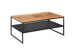 Johann Jakob Couchtisch , Wildeiche , Holz , Wildeiche , massiv, vollmassiv, Hartholz , rechteckig , eckig , 60x41x100 cm , offenes Fach, einfacher Aufbau , Holzmöbel, Holztische, Wohnzimmertische Holz, Couchtische Holz