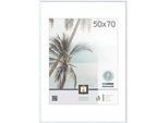 Xxxl Bilderrahmen , Weiß , Kunststoff, Glas , rechteckig , 71.1x51.1 cm , Bilder & Rahmen, Bilderrahmen, Bilder - & Fotorahmen