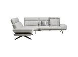 Koinor Ecksofa , Grau , Textil , Ottomane links, L-Form , 270x239 cm , Goldenes M, Dgm , Typenauswahl, Fußauswahl, Lederauswahl, Stoffauswahl, planbar, Armteilvarianten, Rückenoptik wählbar, seitenverkehrt erhältlich, Hocker erhältlich, Rücken echt, individuell planbar , Wohnzimmer, Sofas & Couches, Wohnlandschaften, Ecksofas