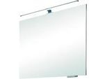 Sadena Badezimmerspiegel , Eichefarben , Glas, Holzwerkstoff , rechteckig , 70x70x3.2 cm , Made in Germany , Badezimmer, Badezimmerspiegel, Badspiegel