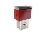 Linea VZ QBY - Tragbarer Pelletgrill mit Pyrolyse-Technologie - rot