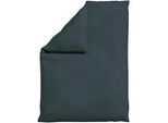Schlafgut Bettdeckenbezug , Dunkelgrau , Textil , Uni , 155x220 cm , Textiles Vertrauen - Oeko-Tex®, AZO-frei, Bsci, Oeko-Tex® Standard 100, Oeko-Tex® Made IN Green , pflegeleicht, atmungsaktiv, bügelleicht, schadstoffgeprüft, weiche und anschmiegsame Oberfläche, bio , Heimtextilien, Bettwäsche & Leintücher, Bettwäsche, Jersey-Bettwäsche