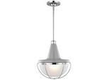 Elstead Lighting Hängeleuchte , Nickelfarben , Metall , 43.8 cm , Grüner Punkt, RoHS , Lampen & Leuchten, Innenbeleuchtung, Hängeleuchten, Pendelleuchten