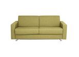Bali Schlafsofa , Grün , Textil , Uni , 195x84x100 cm , Typenauswahl, Fußauswahl, Lederauswahl, Stoffauswahl, Liegefunktion, Armteilvarianten, Rücken echt , Wohnzimmer, Sofas & Couches, Schlafsofas, Sonstige Schlafsofas
