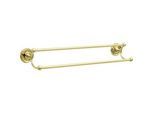 Smedbo Handtuchstange , Goldfarben , Metall , rund , 65x7x14.7 cm , Badezimmer, Badezimmerausstattung, Handtuchhalter