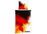 Herding Jugendbettwäsche , Multicolor , Textil , Flaggen , 135x200 cm , Oeko-Tex® Standard 100 , pflegeleicht, hautfreundlich, schadstoffgeprüft , Heimtextilien, Bettwäsche & Leintücher, Kinderbettwäsche