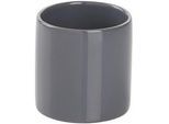 Sadena Zahnputzbecher , Grau , Keramik , 8 cm , Badaccessoires, Zahnputzbecher
