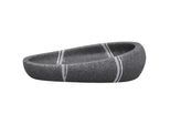 Sadena Seifenschale , Grau , Kunststoff , Steine , 9.9x4x12.7 cm , Badaccessoires, Seifenschalen